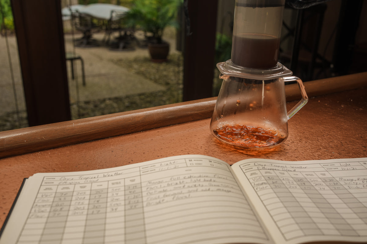 The Coffee Brewer's Logbook